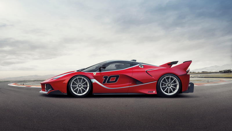 Illustration for article titled The Ferrari FXX K Is A 1,035 Horsepower Hybrid Monster